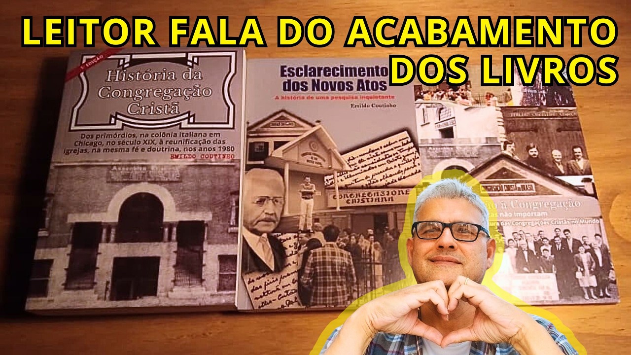 LEITOR FAZ FEEDBACK DE ACABAMENTO GRÁFICO E CONTEÚDO DE TRÊS LIVROS QUE ESCREVI SOBRE A CCB