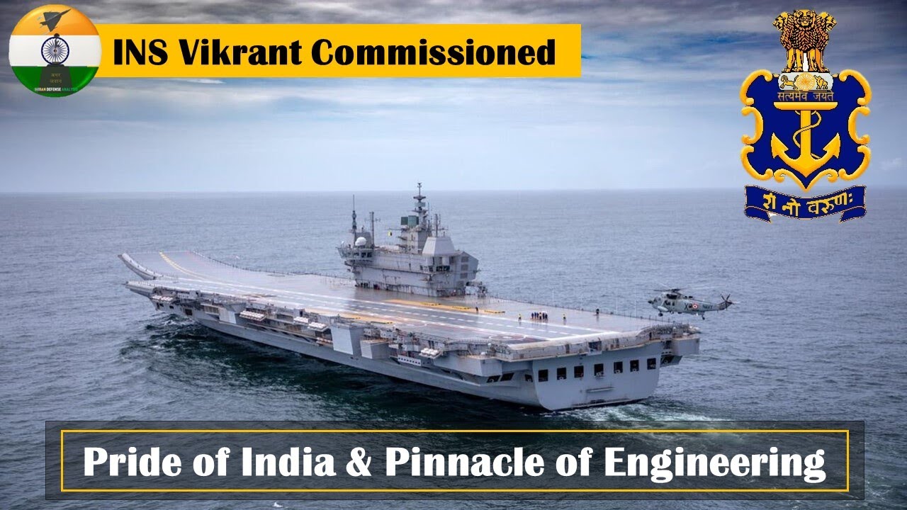 INS Vikrant Commissioned | Pride of India & pinnacle of engineering