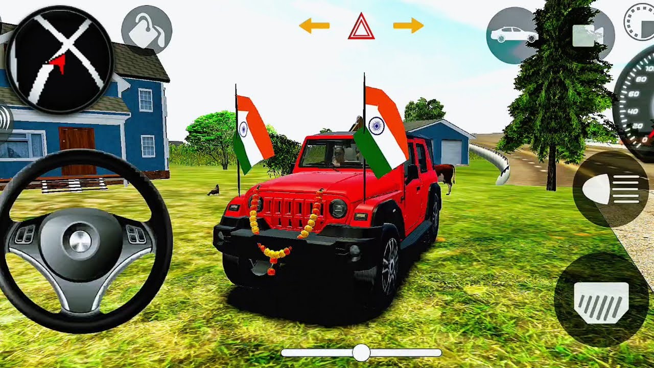 Car salersimulator game (aaj thar4×4 liya hai 😱😱..) Car wala game #car #carsalersimulator #thar