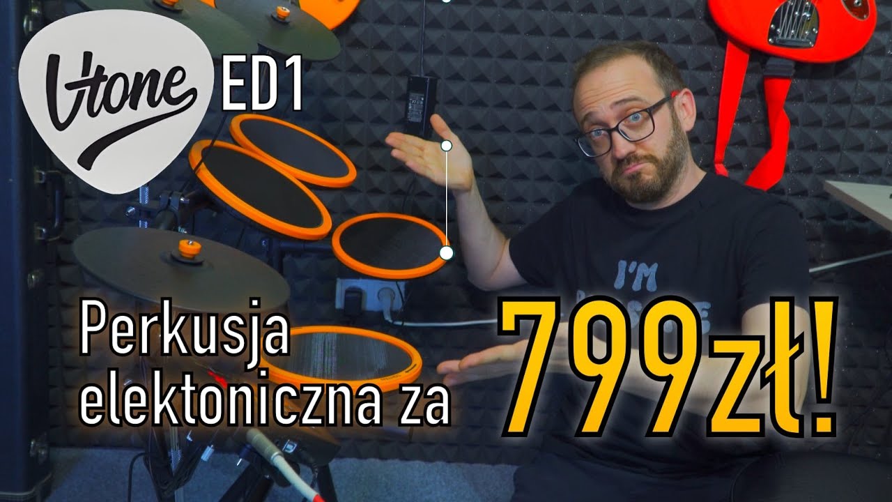 Perkusja elektroniczna za 799zł  - V-tone ED1 - nie tylko dla dziecka!