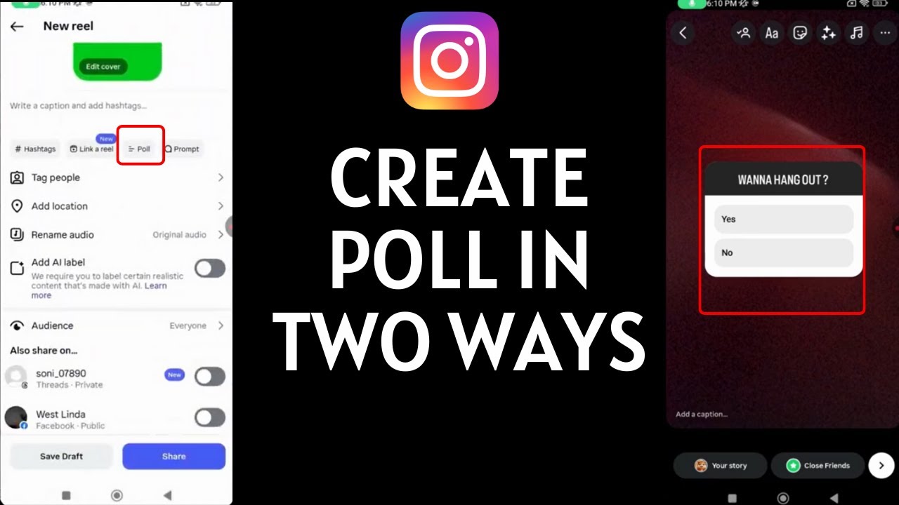 How To Create A Poll On Instagram On Two Ways | Instagram Story | Full Guide 2026