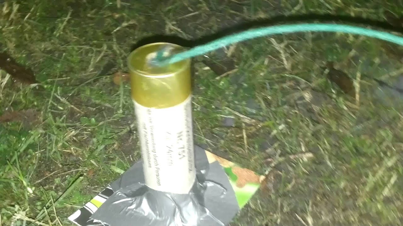 Silber Kreiselblitz VS Bodenblitz Groundsalute TEST VERGLEICH Zink Feuerwerk