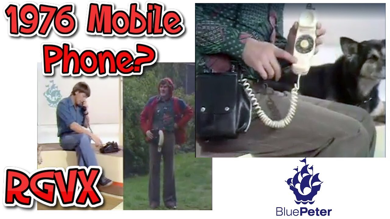 Mobile Phone In 1976 ?  First Demonstration By Blue Peter On The BBC !
