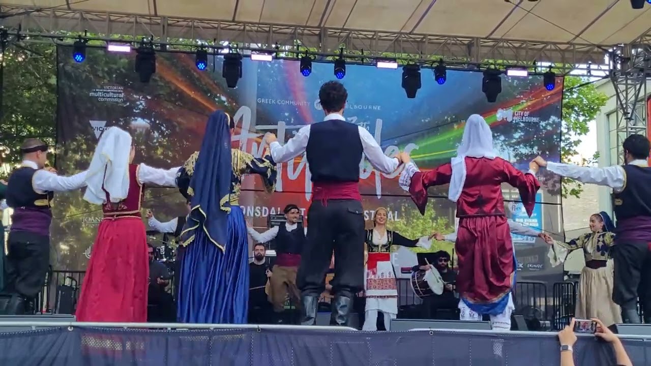 Cretan Brotherhood | 37th Antipodes Greek Festival 2025 | Melbourne Australia | Lonsdale Street