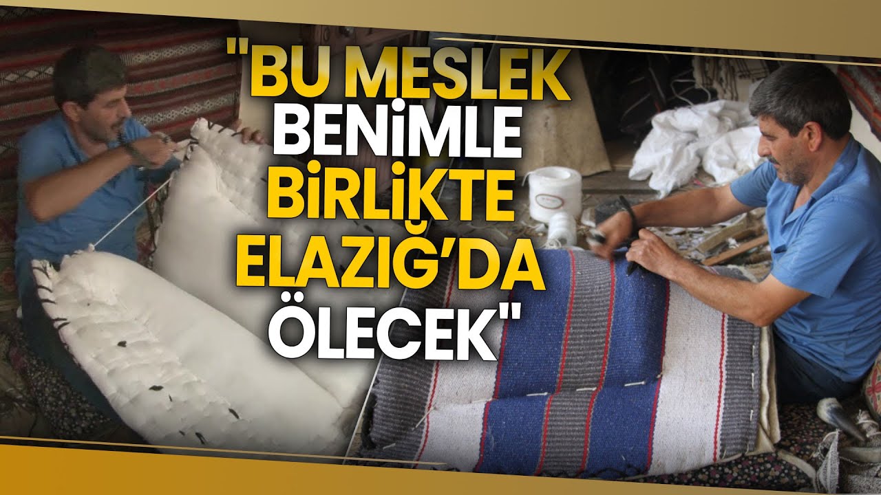Elazığ’ın Son Semer ve Palan Ustası Teknolojiye Direniyor