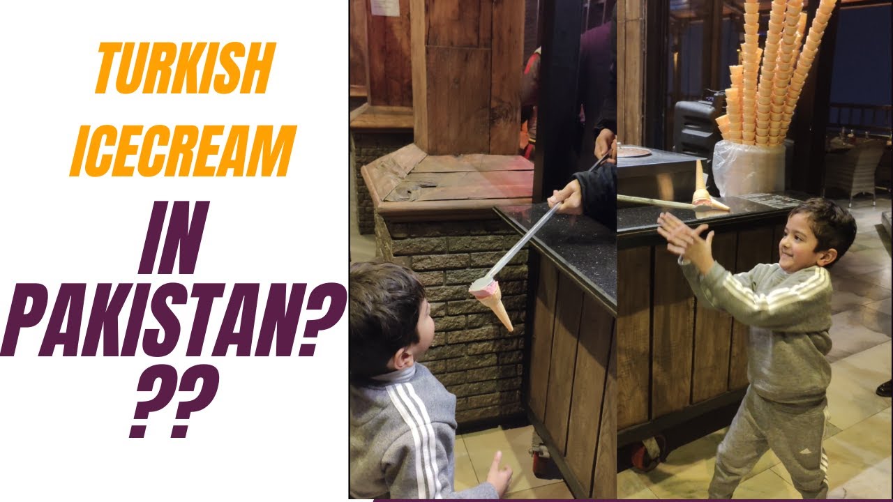 Turkish Icecream In Pakistan!! | #food #icecream #foodblogger