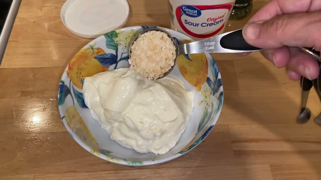 Pioneer Woman Onion Dip! Easy 5 Minute Recipe! Never Buy Store Bought Again! Make It Yourself May!