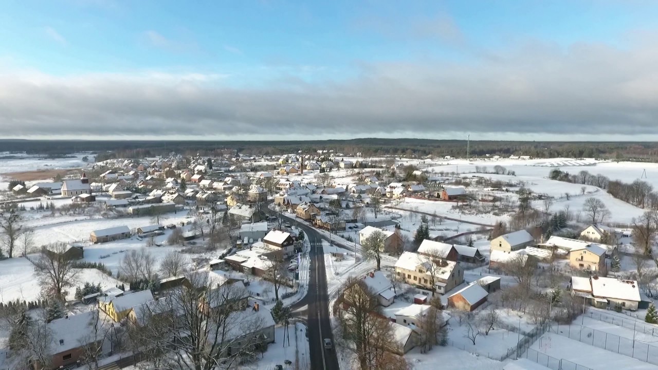 Jedwabno Zimą