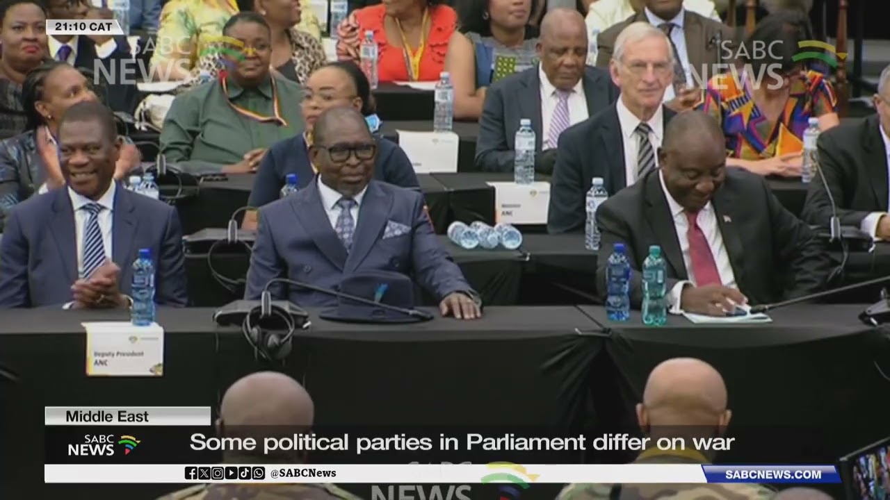 Middle East Conflict | Some political parties in Parliament differ on war