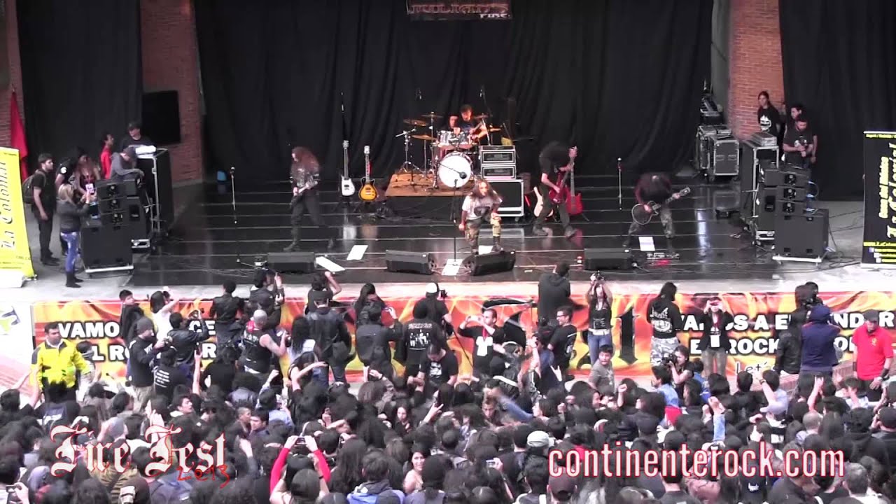 continenterock en el Fire Fest 2013