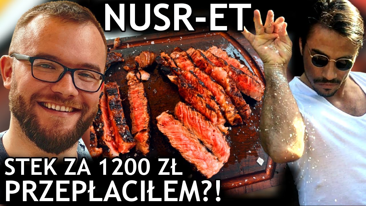 Restauracja Nusr-Et: sprawdzam STEK za 1200 ZŁ - PRZEPŁACIŁEM?! Steki od Salt Bae/Nusret DUBAJ 2021