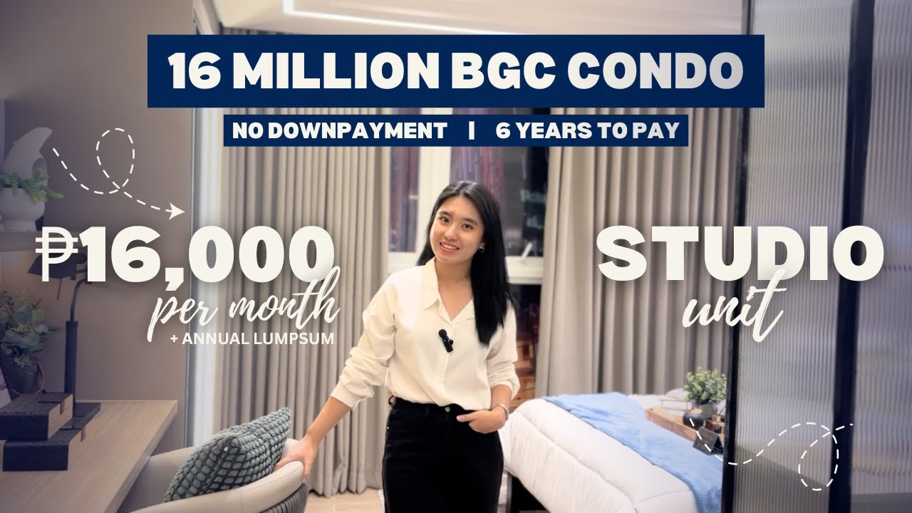 ₱16K/Month Studio Condo in BGC? | Uptown Modern Preselling Tour 2025