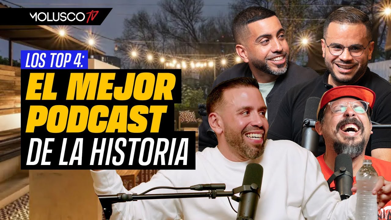 Molusco, Chente, Jay Fonseca y De PlayMaker: Los Top 4 de PR en un solo PODCAST