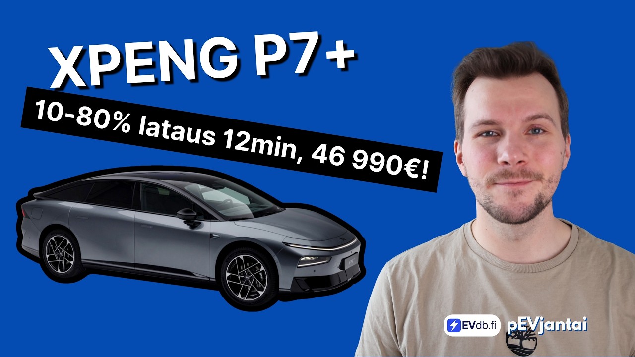 Kia EV3, EV4 ja EV5 GT-versiot, Audi tiputti SQ6 hintaa -10 000€ ja uusi Kiinalainen Xpeng P7+