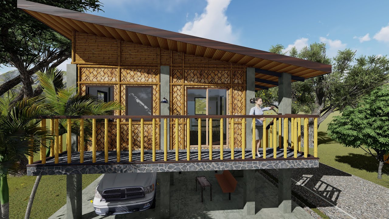 SMALL HOUSE (5M x 6M + TERRACE ) AMAKAN DESIGN