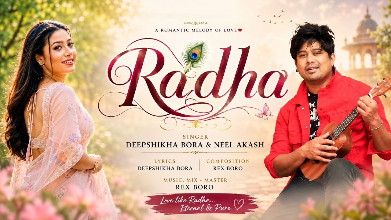 Radha |  Deepshikha Bora & Neel Akash | Rex Boro | Official New Assamese Romantic Song 2026 |