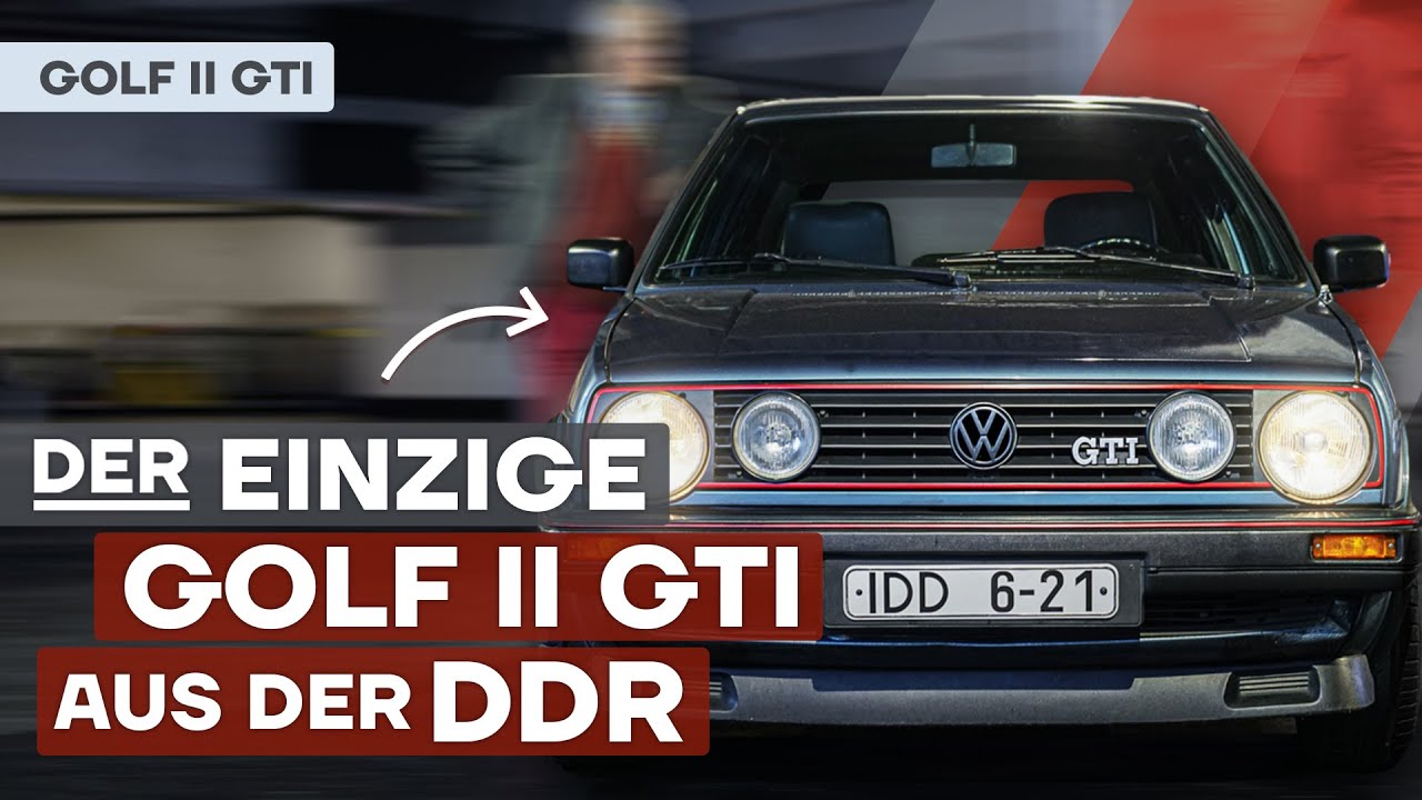 VW Golf GTI Oldtimer mit einzigartiger DDR-Geschichte