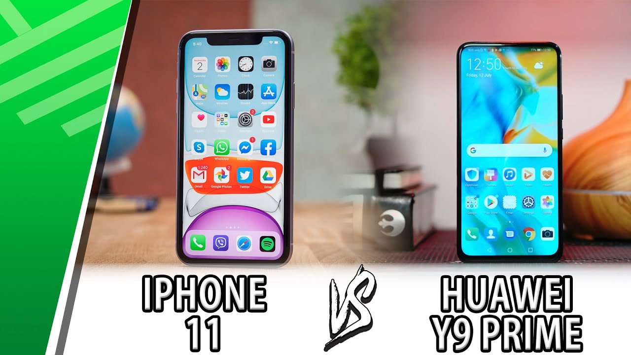IPhone 11 VS Huawei Y9 Prime (2019) | Разборки | Top Pulso