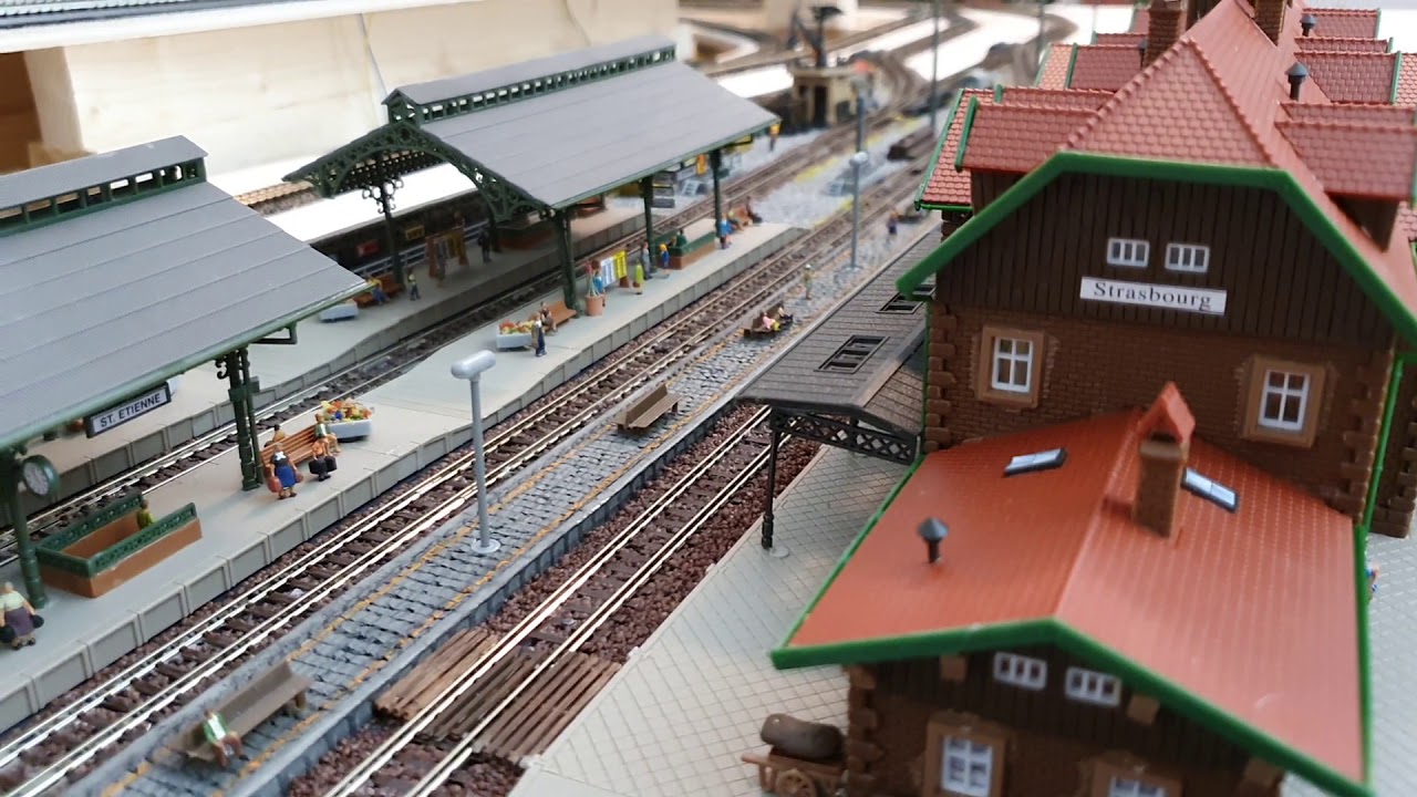 Spur N - Baufortschritt 1 - Bahnhof, Bahnsteige, BBW - Anlagenbau