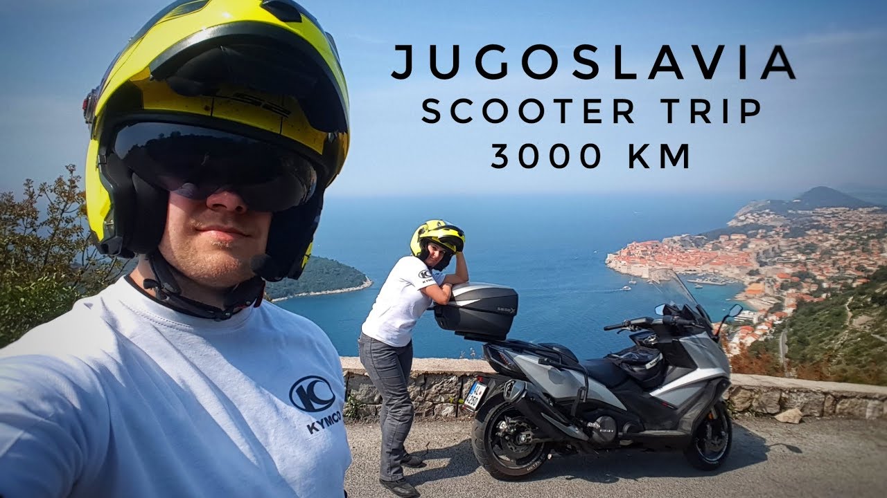 JUGOSLAVIA SCOOTER TRIP 2018  | Kymco AK550 / GoPro4  | DJI Spark & DJI osmo 2