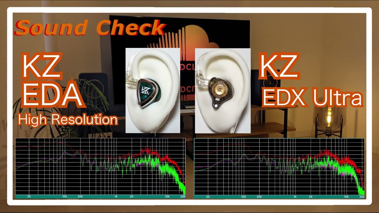KZ EDA High Resolution vs KZ EDX Ultra [ IEMs Chinese In-Ear headphones Sound Comparison 中華イヤホン]