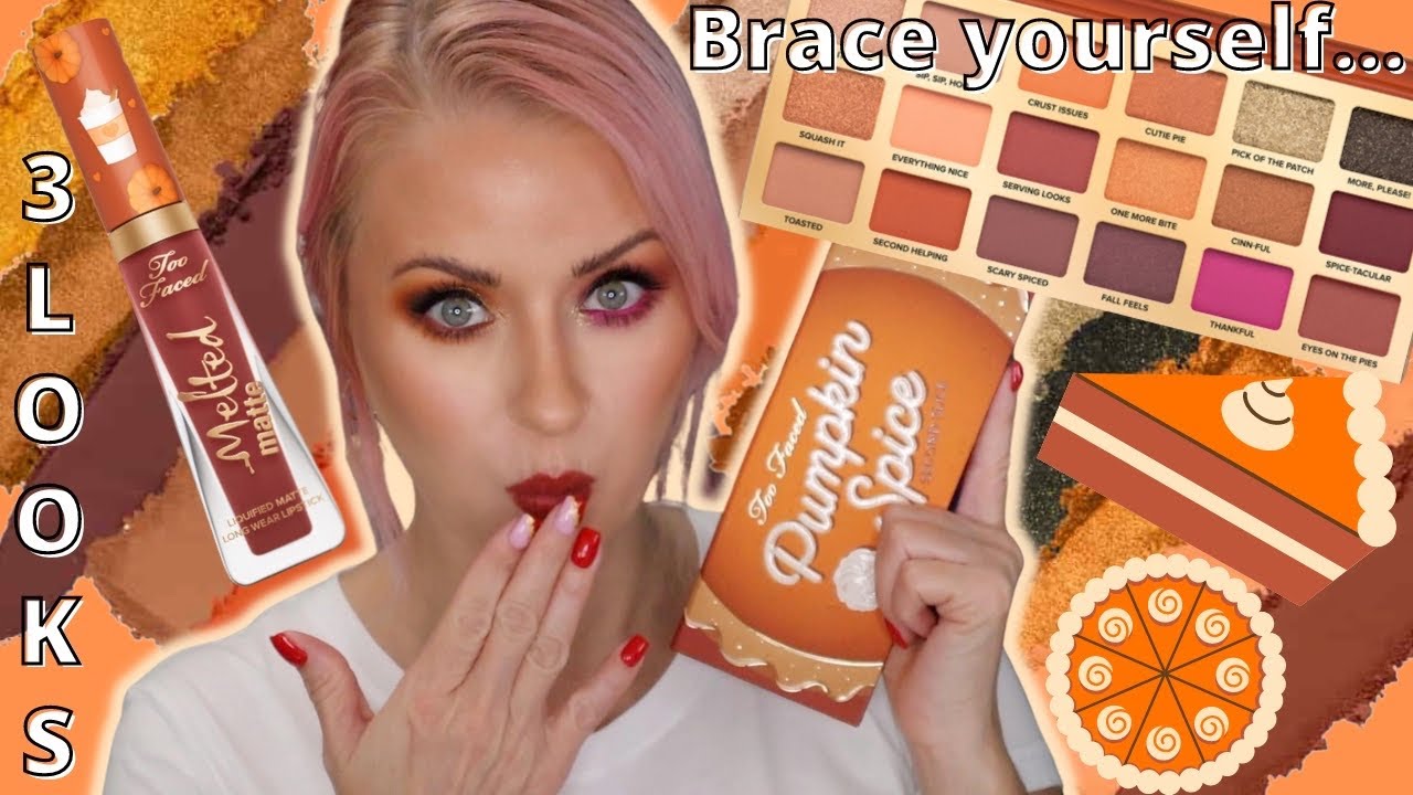 Too Faced PUMPKIN SPICE SECOND SLICE PALETTE Review + Dupes! Steff's Beauty Stash