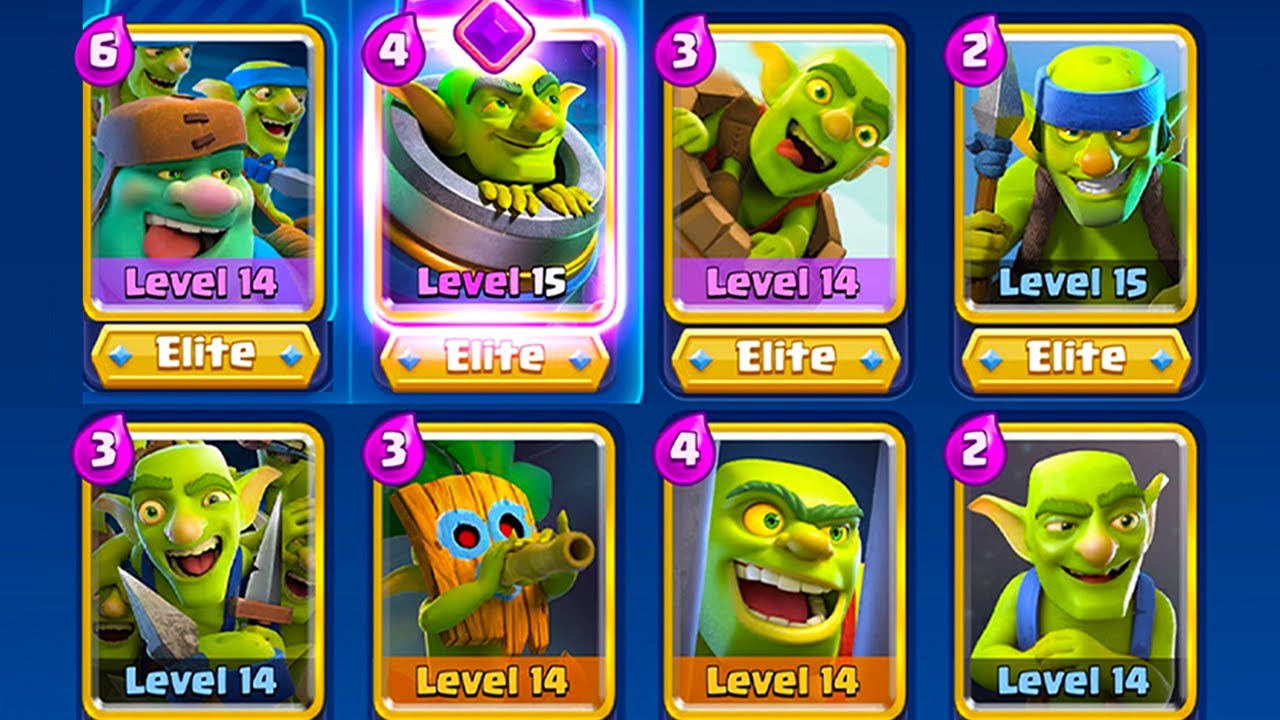 goblins only 9000 trophies
