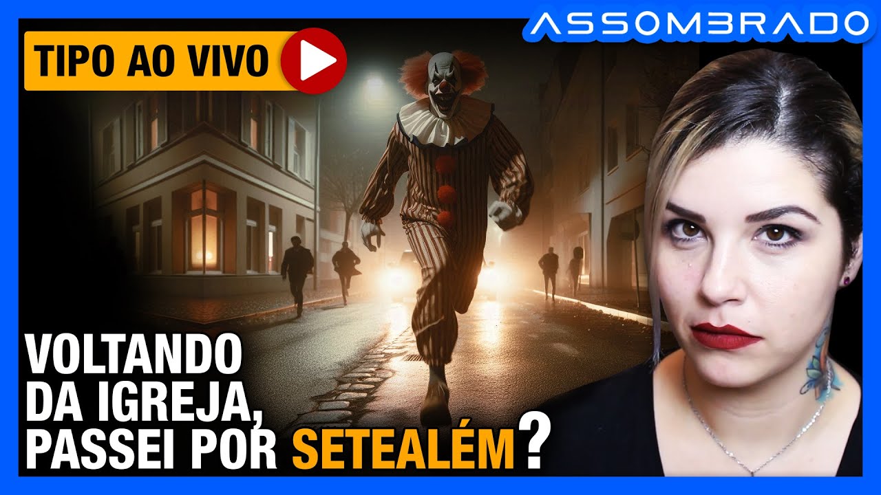 NÃO PARECEU UM SONHO, MAS ENVOLVIA UM PALHAÇO BIZARRO! - 