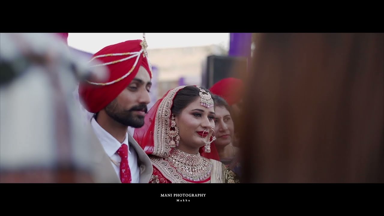 Raminder Sidhu & Ramandeep Kaur (Official video) New Wedding teaser 2022 | Mani Photography Makhu