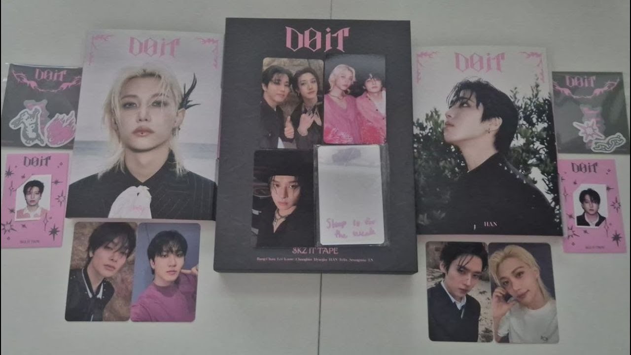 Stray Kids DO IT unboxing (part 1)