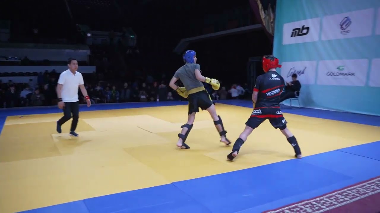 Открытое первенство и чемпионат Кыргызской Республики по кунг-фу файтинг 2024г. Фрагменты часть 4.