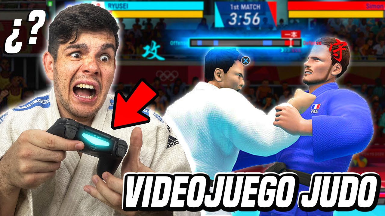 JUDOKA PROFESIONAL SE ENFRENTA a un VIDEOJUEGO DE JUDO!! 🥋🎮 **Conseguiré Ganar?** 🏆
