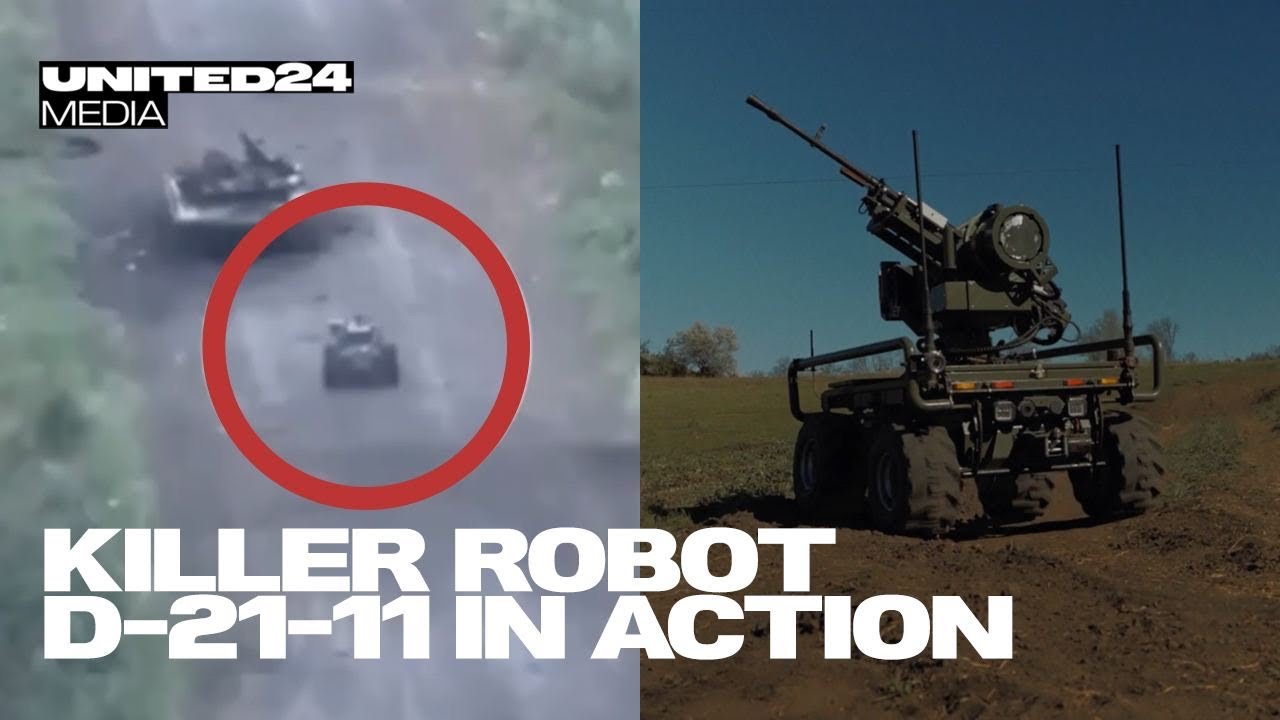 Новое украинское оружие. Наземная машина Д-21-11: робот-убийца, средство медицинской эвакуации и ...