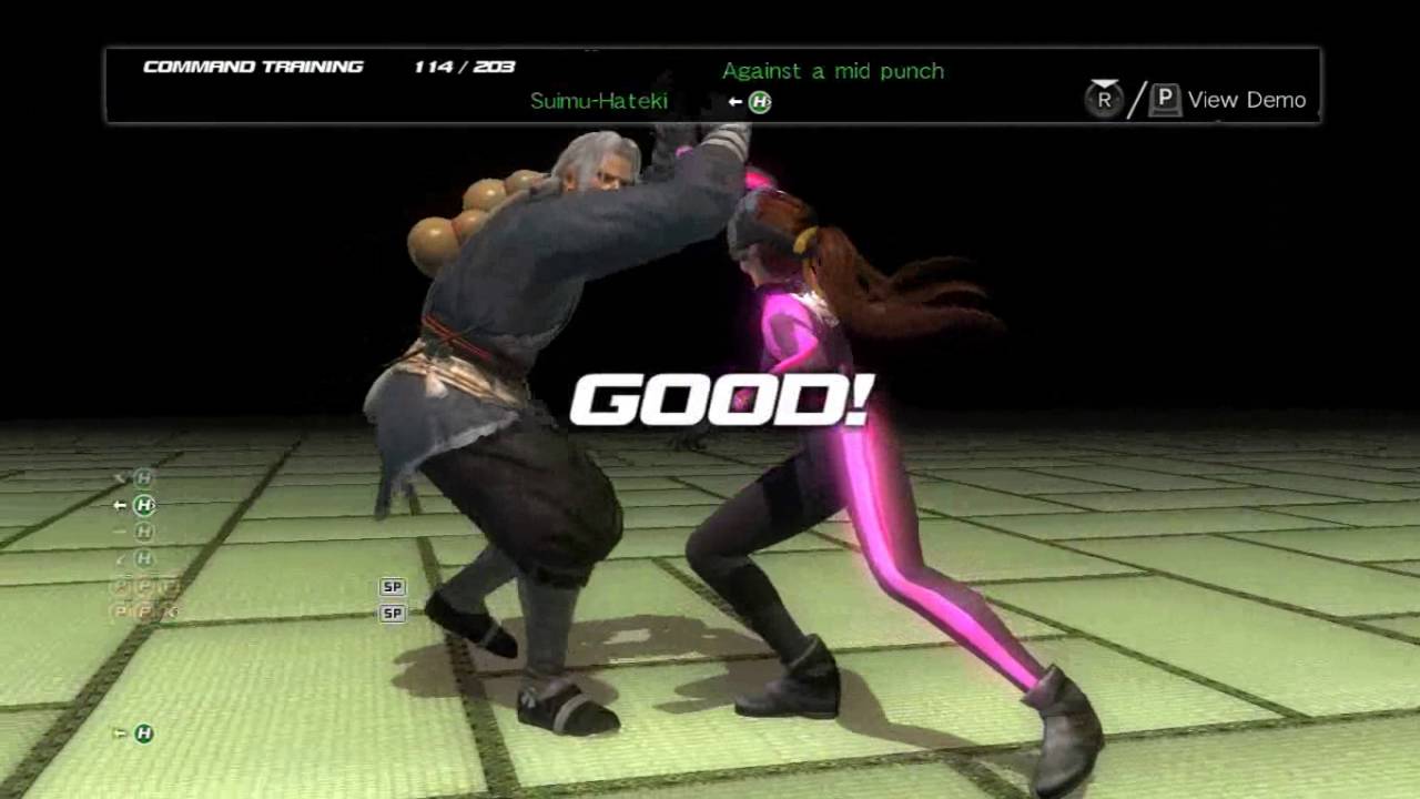 Dead Or Alive 5 Last Round - Command Training - Brad Wong