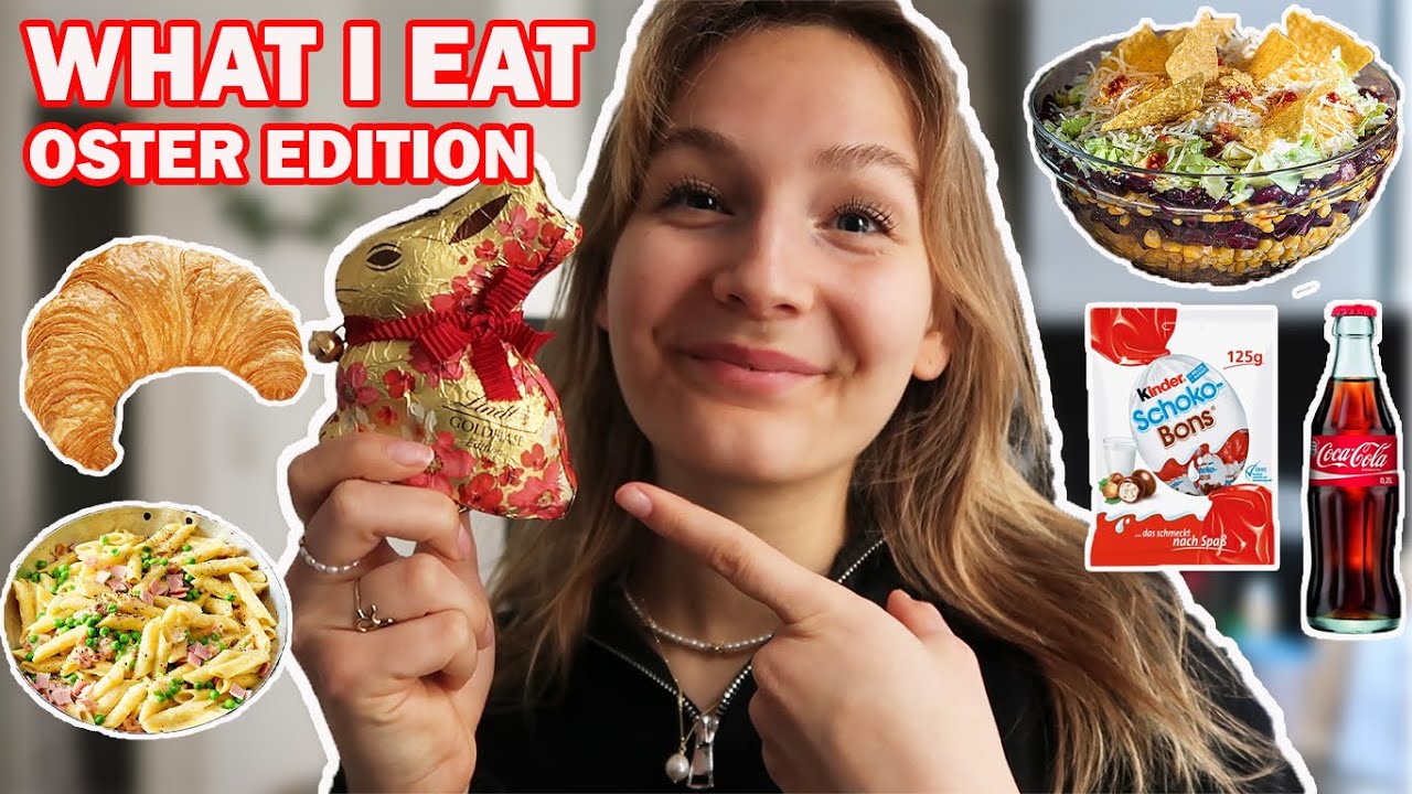 DAS esse ich über die Ostertage🐰🍫( WHAT I EAT)