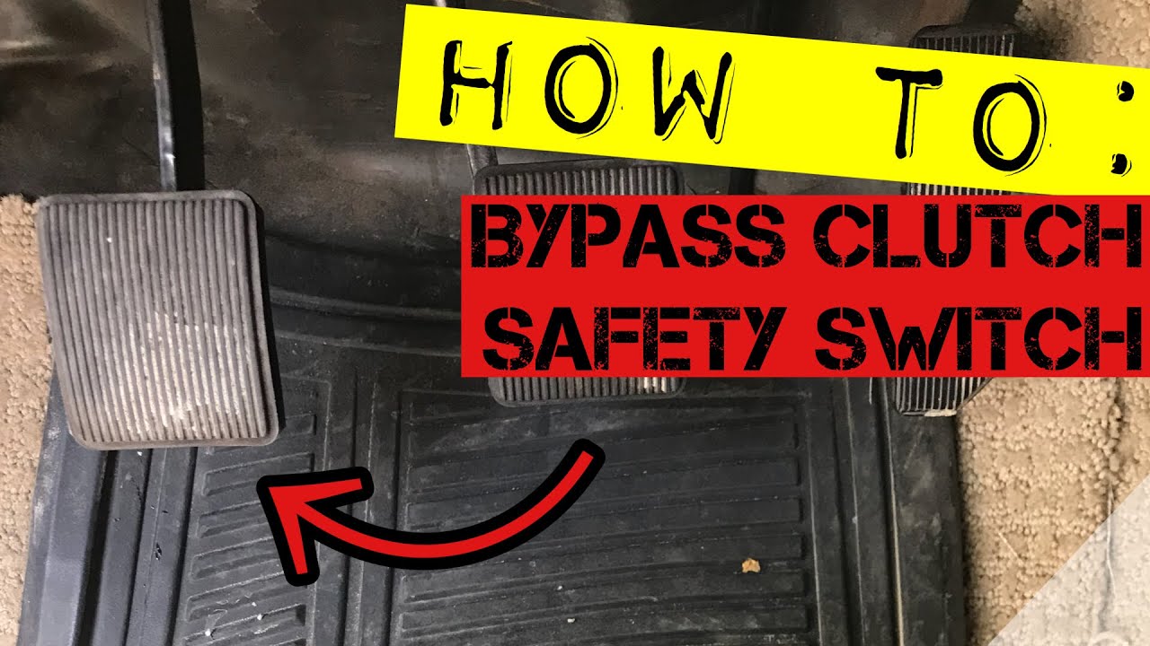 Ford Ranger: Bypassing Clutch Safety Switch