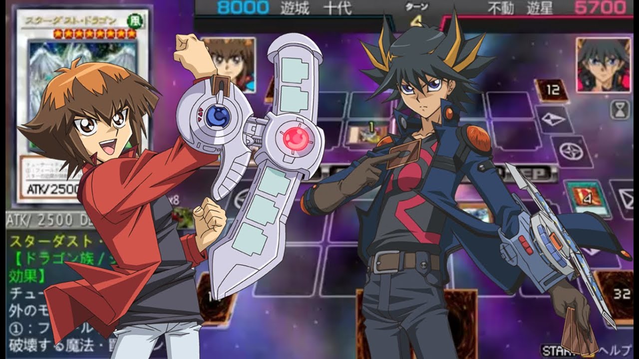Jaden Yuki vs Yusei Fudo - Yu-Gi-Oh! ARC-V Tag Force Special