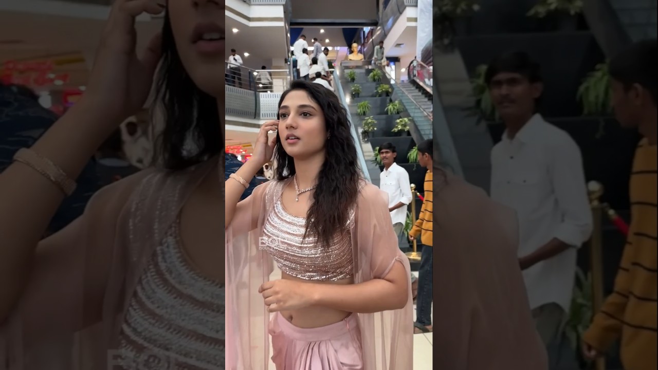 Actress Ritika Nayak At Mirai Movie Trailer Launch in Hyderabad #ritikanayak #ytshorts #shorts