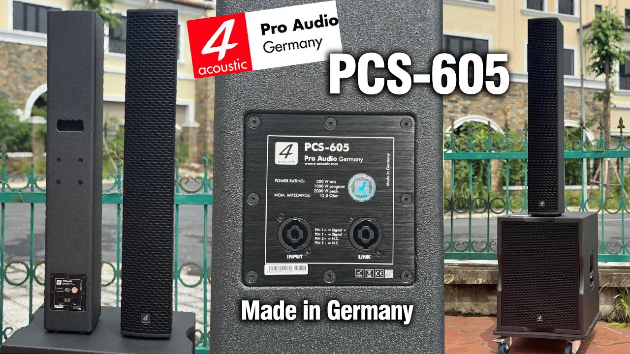 Loa Column 4Acoustic PCS 605 - Âm Thanh Cực Đỉnh !