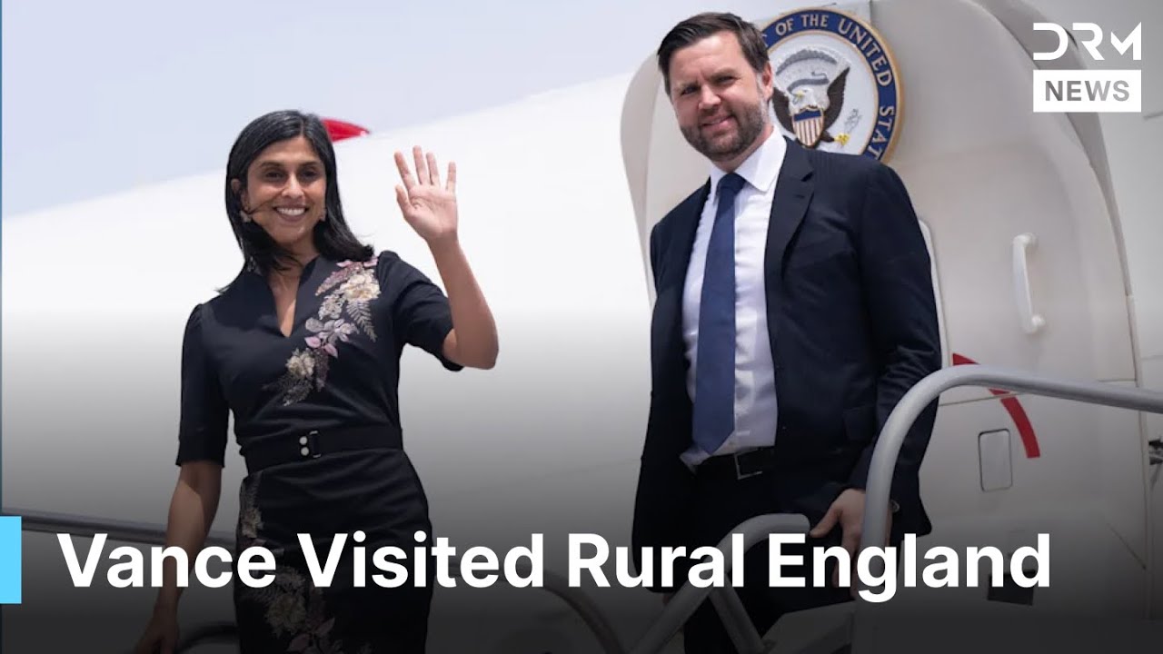 US Vice President Visit Brings Heavy Security to Rural England | DRM News | AC1Z