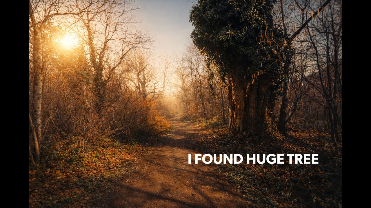 I Found Huge Tree - ASMR