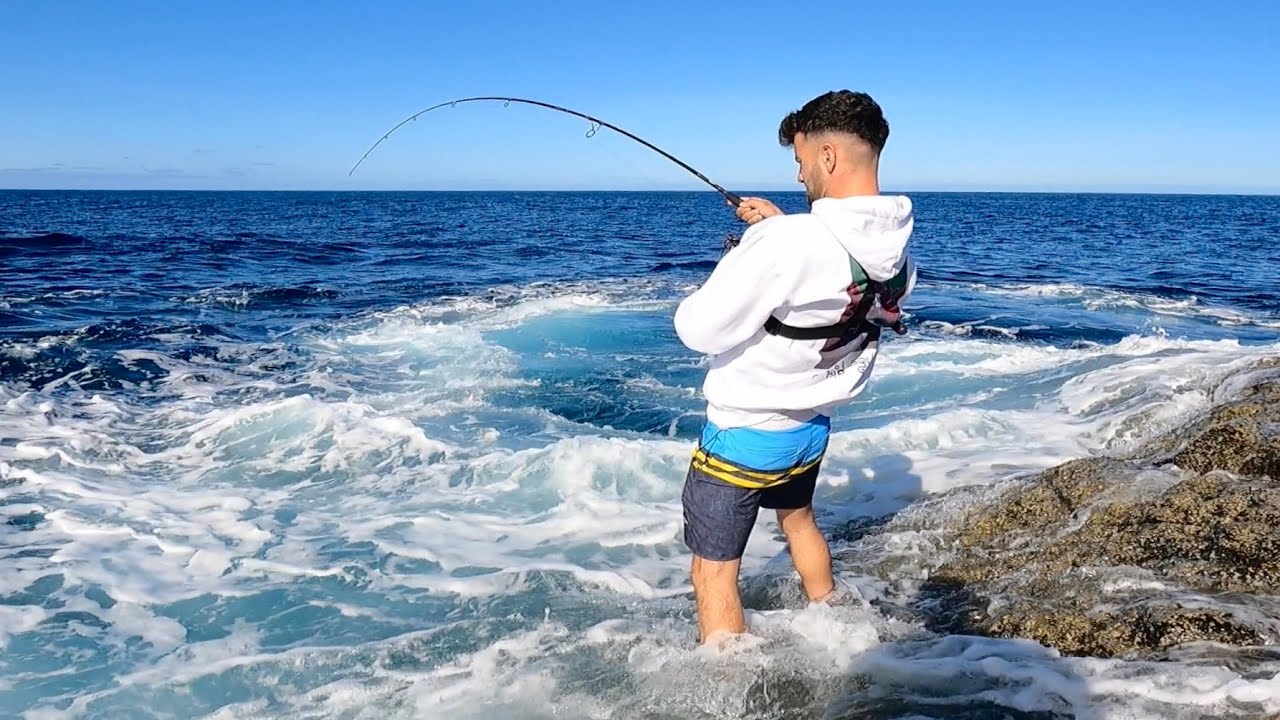 SPINNING EN LANZAROTE! PEJEREY/BLUEFISH