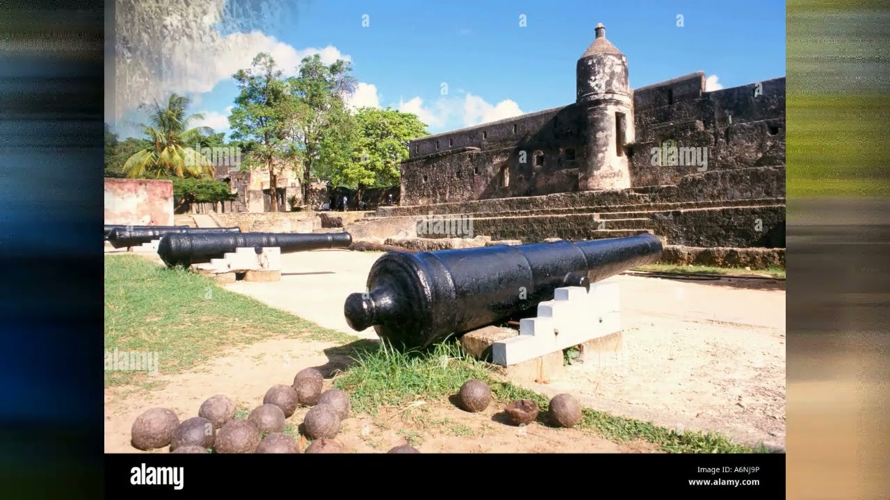 HISTORY OF FORT JESUS.|| DESIGN & ARCHITECTURE|| THE CANNONS OF FORT JESUS|| MOMBASA KENYA