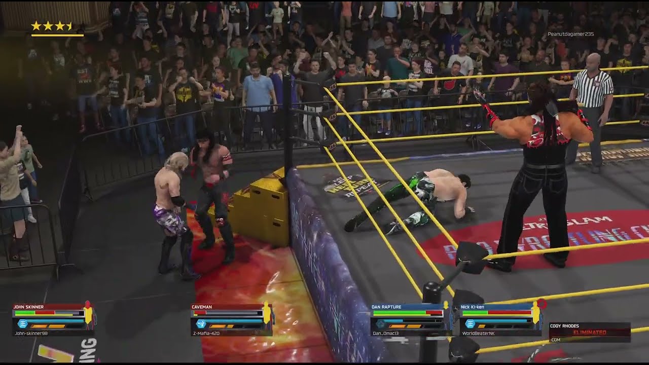 #WWE2K25 - 6man tag | Dark Match