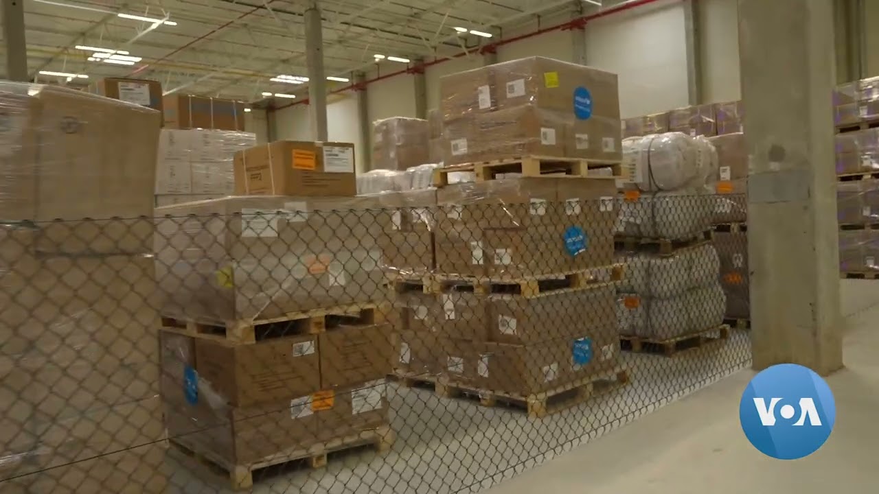 VOA Reports on Ukraine Relief Efforts