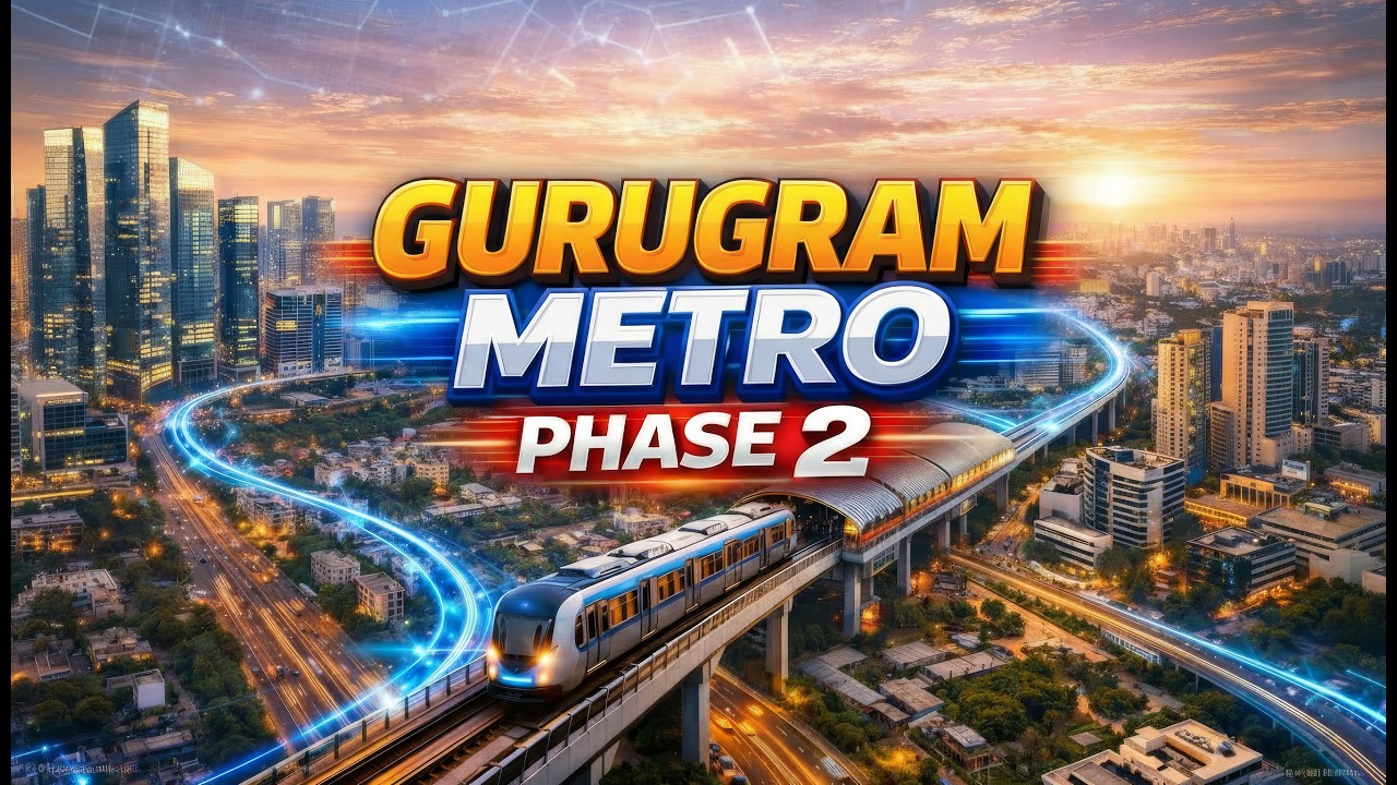 Ground Work Has Started Finally | Gurugram Metro Phase 2