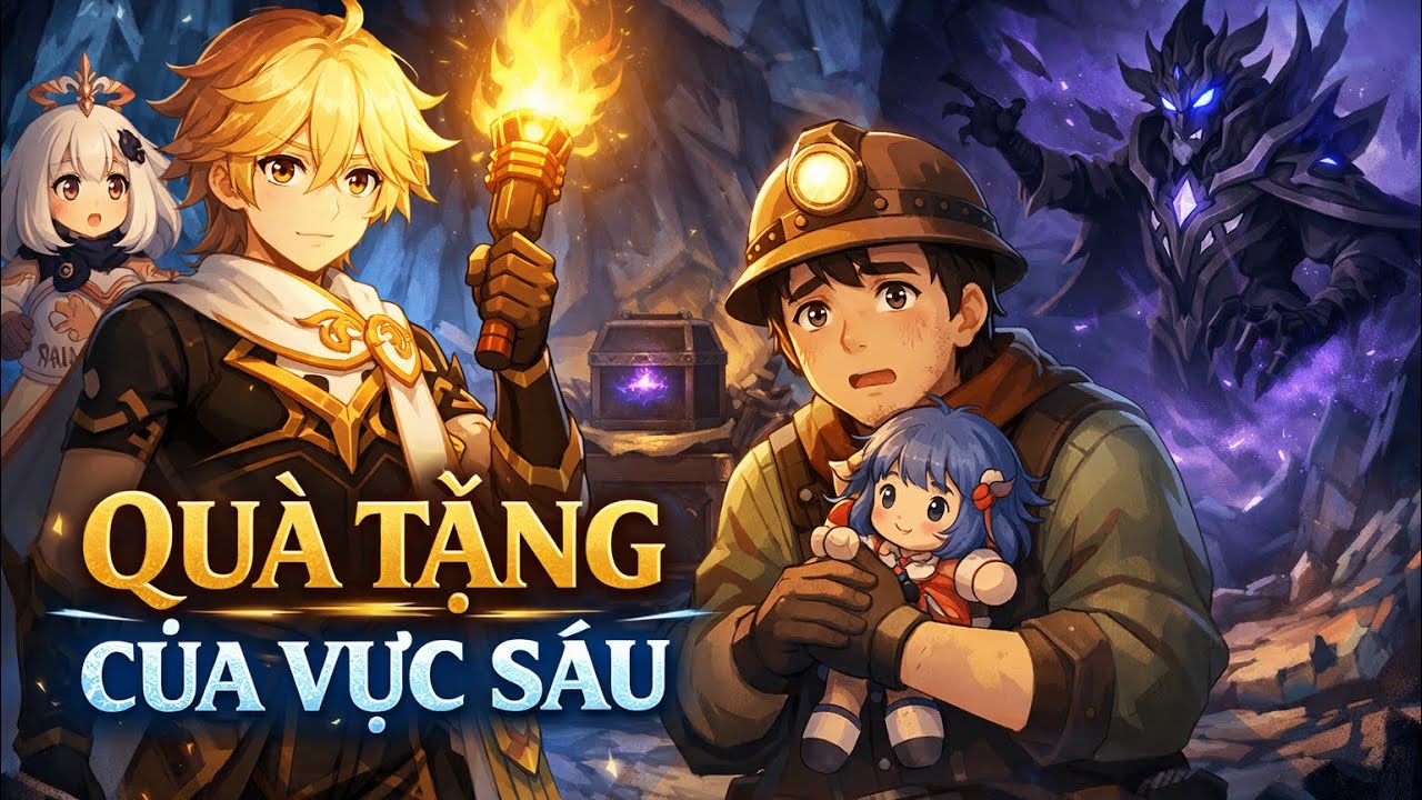 Quà Tặng Của Vực Sâu FULL Quest | Bí Ẩn Con Búp Bê & Sự Thật Ở Vực Đá Sâu – Genshin Impact