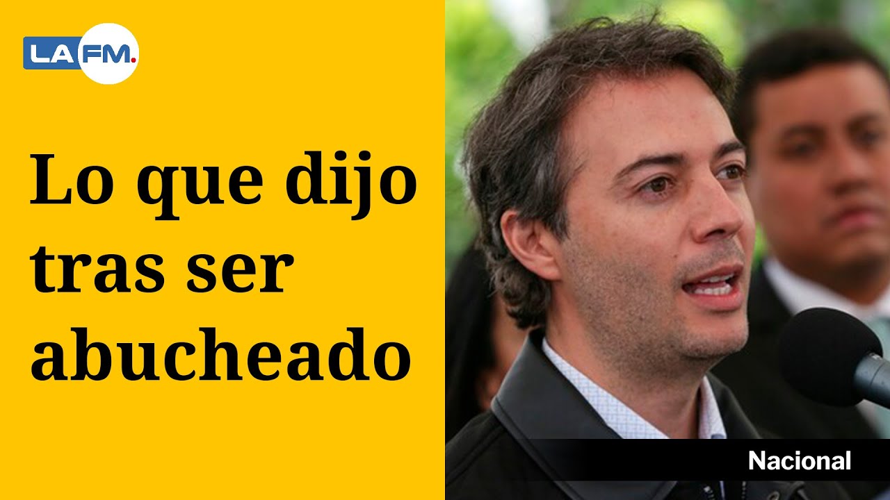 Exalcalde de Medellín, Daniel Quintero habló tras la pelea en pleno vuelo de Avianca