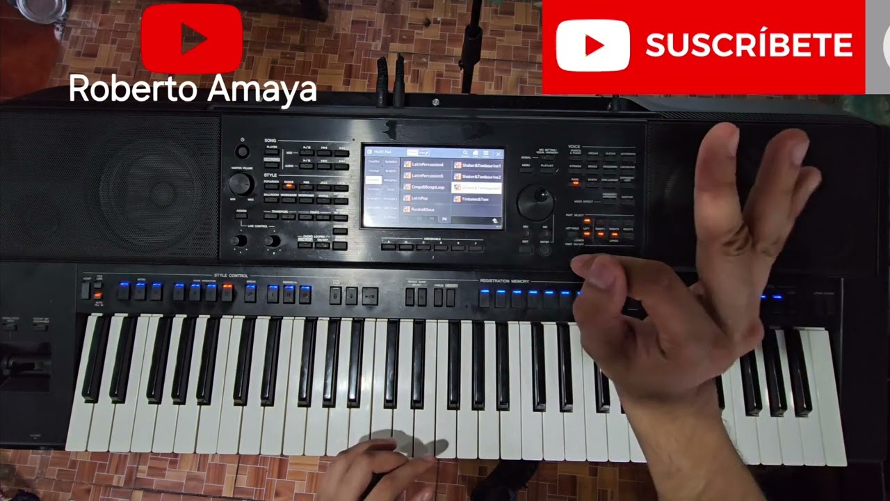 TUTORIAL !!    SONIDOS Y RITMO QUE USO PARA TOCAR ALABANZAS DE JUBILO!!! PSR-S  Y PSR- SX