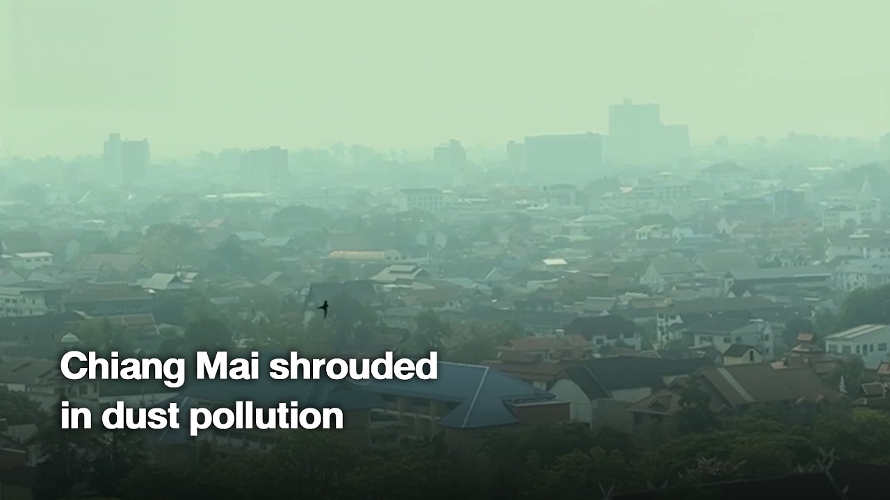 Chiang Mai shrouded in dust pollution